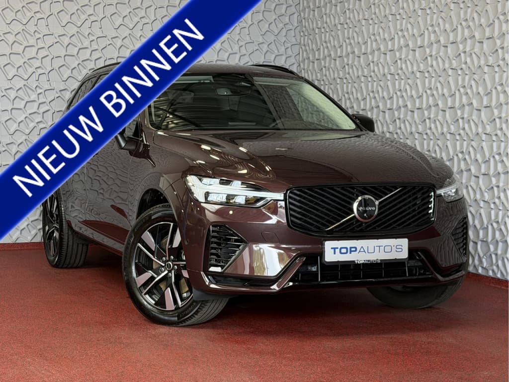 Volvo XC60 2.0 T8 455PK AWD PLUS DARK NIEUWE AUTO HARMAN KARDON 360.CAM STOEL/STUUR VERW LEER — foto 1 van 25