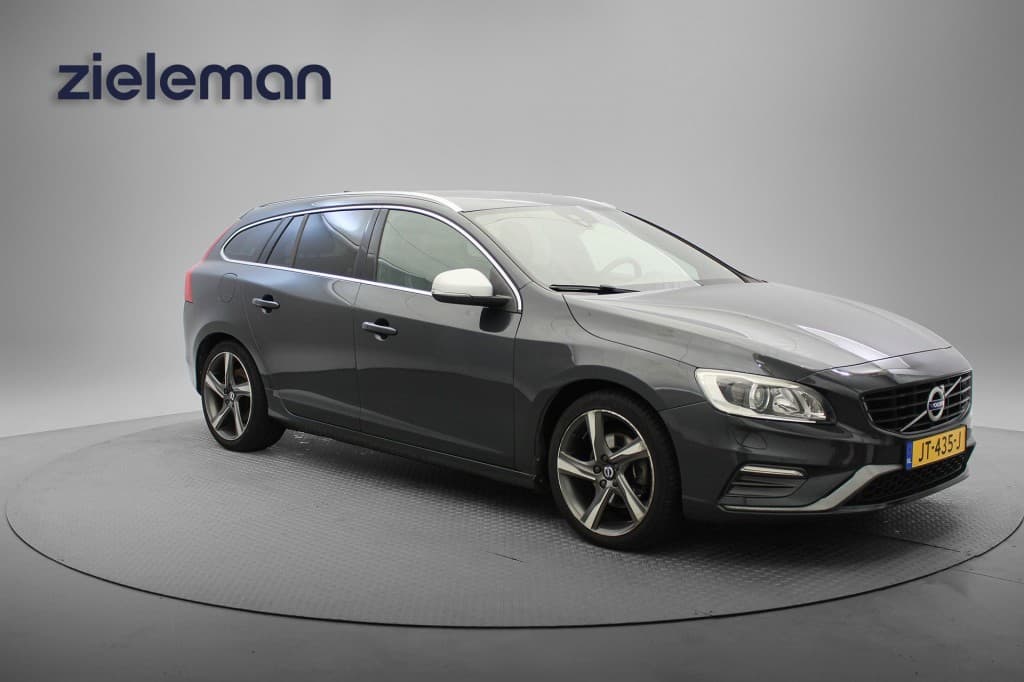 Volvo V60 2.0 T3 Summum R-Design - Navi, Cruise, Half Leer, Stoelverw. Trekhaak — foto 1 van 25
