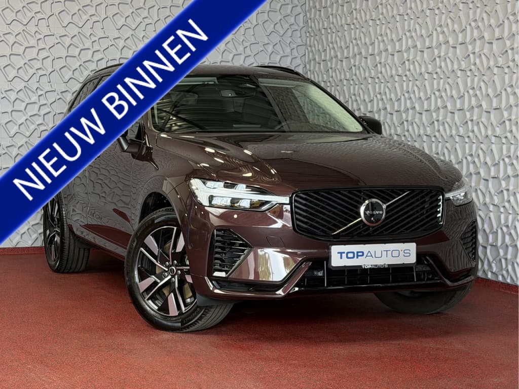 Volvo XC60 2.0 T8 455PK AWD PLUS DARK NIEUWE AUTO HARMAN KARDON 360.CAM STOEL/STUUR VERW LEER — foto 1 van 25
