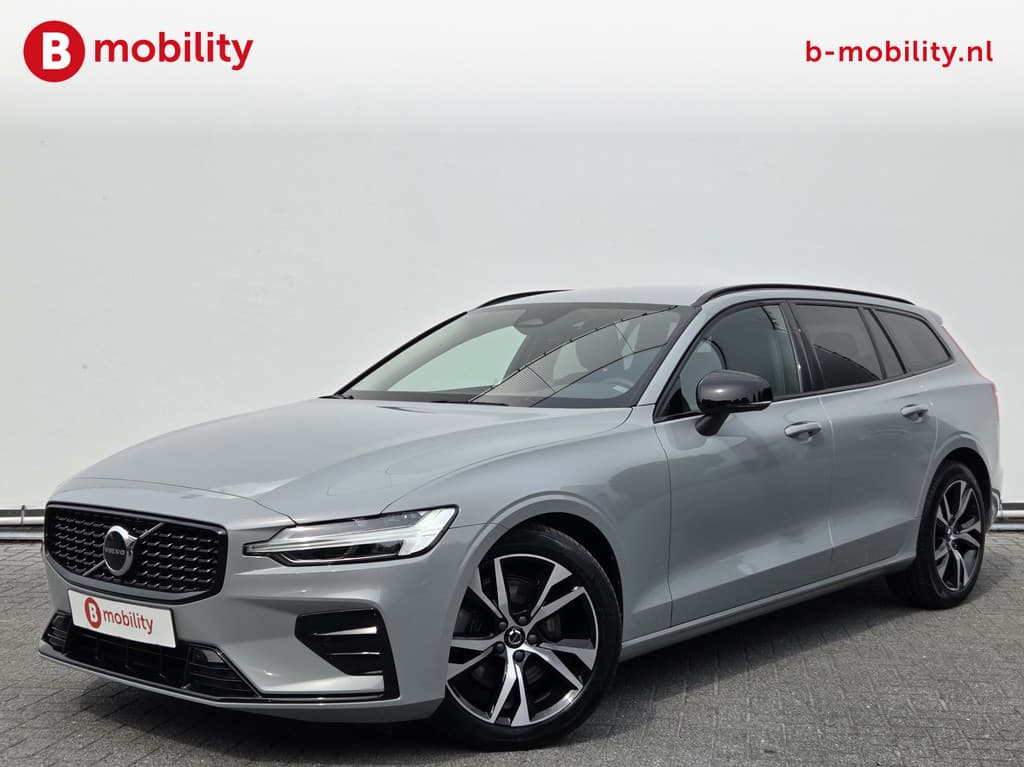 Volvo V60 2.0 B4 Plus Dark 197Pk! Automaat * Vapour Grey — foto 1 van 25