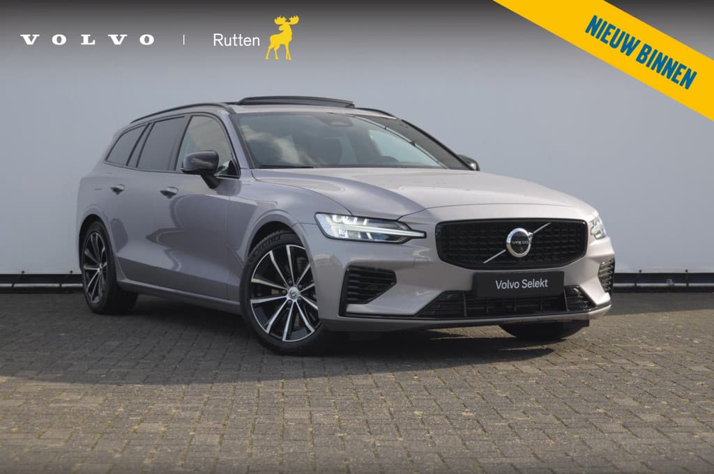 Volvo V60 T8 455PK Automaat Plug-in hybrid AWD Plus Dark — foto 1 van 25
