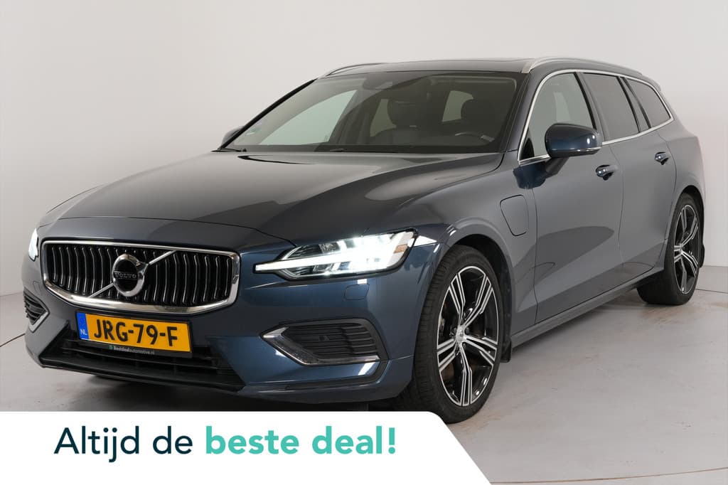 Volvo V60 2.0 T8 Recharge 456 pk PHEV Plus Bright AWD — foto 1 van 25