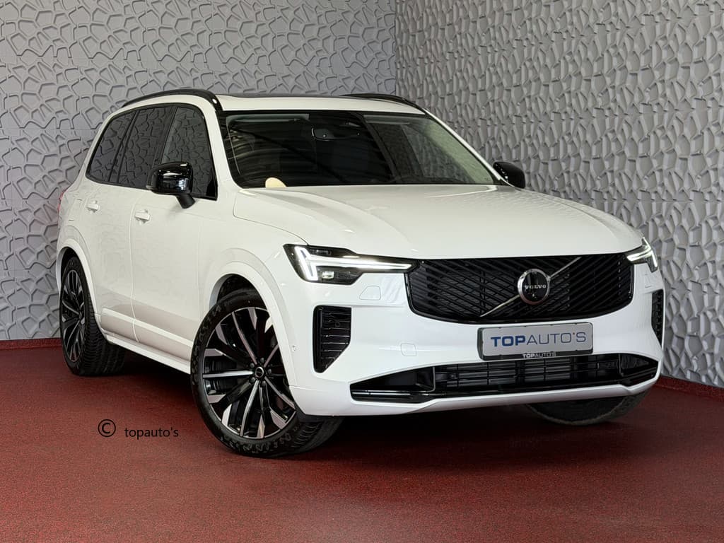 Volvo XC90 2.0 T8 456 PK12/25 Bowers & Wilkins LUCHTVERING AWD 7P ULTRA DARK SCHUIFDAK ELEK.TREKHAAK SCHUIFDAK 21''LMV STOEL/STUUR.VERW — foto 1 van 25