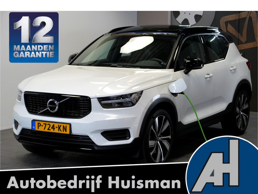 Volvo XC40 1.5 T4 155kW/211pk DCT7 Recharge R-Design PANORAMADAK + ADAPT.CRUISE + PILOT ASSIST + LEER/ALCANTARA + STOELVERWARMING + BI-TONE + BLIS + STUURVERWARMING + LANE ASSIST + ACHTERUITRIJCAMERA + PARKSENSOREN V&A + 20" LM-VELGEN!! — foto 1 van 25