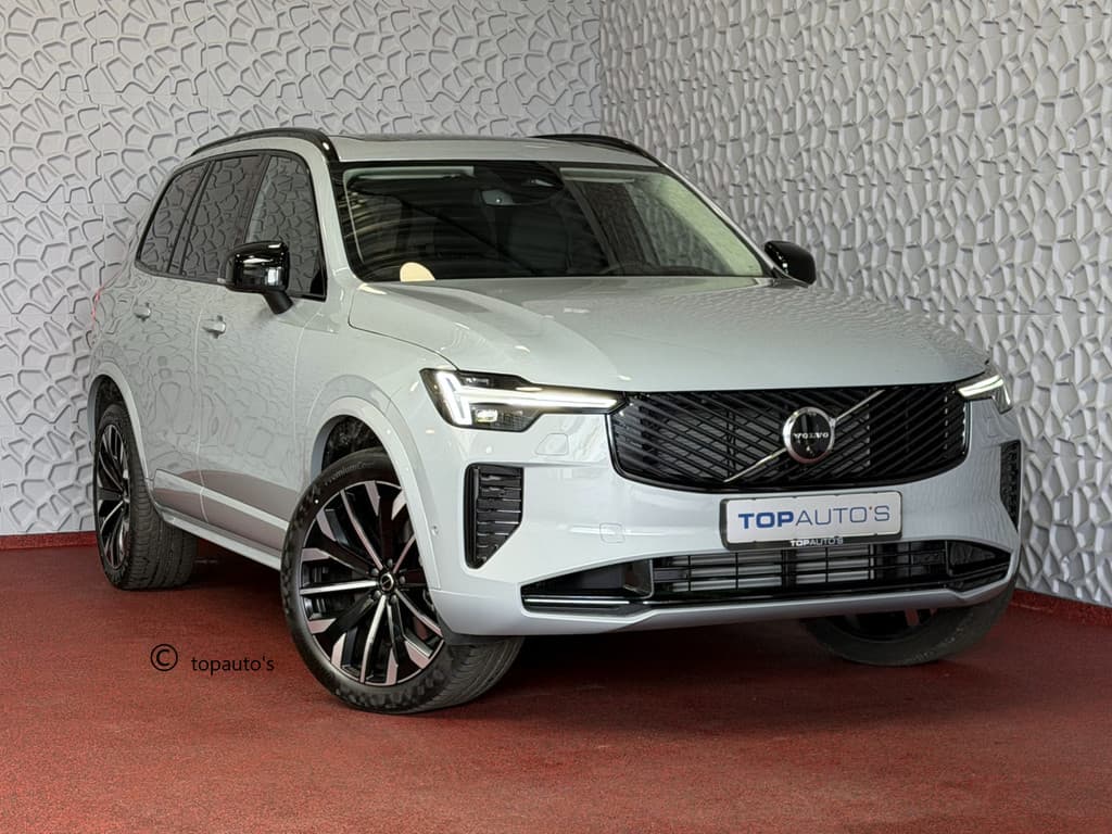 Volvo XC90 2.0 T8 LUCHTVERING ULTRA DARK 456PK PHEV 12/25 AWD 7P Vapour Grey Bowers & Wilkins SCHUIFDAK SCHUIFDAK 21''LMV STOEL/STUUR.VERW — foto 1 van 25