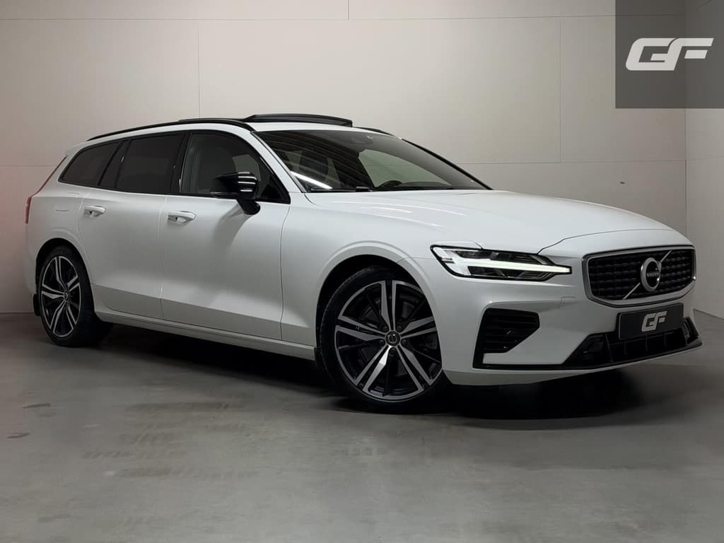 Volvo V60 2.0 T8 Twin Engine AWD R-Design Pano H/K 360° HUD Trekh. — foto 1 van 25