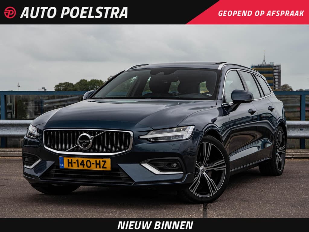 Volvo V60 2.0 D4 Inscription | Panoramadak | Intellisafe Pro Line | 360 Camera | HUD |Standkachel | Harman/kardon | Leder | LED | Memory | 19" | Dealeronderhouden — foto 1 van 25
