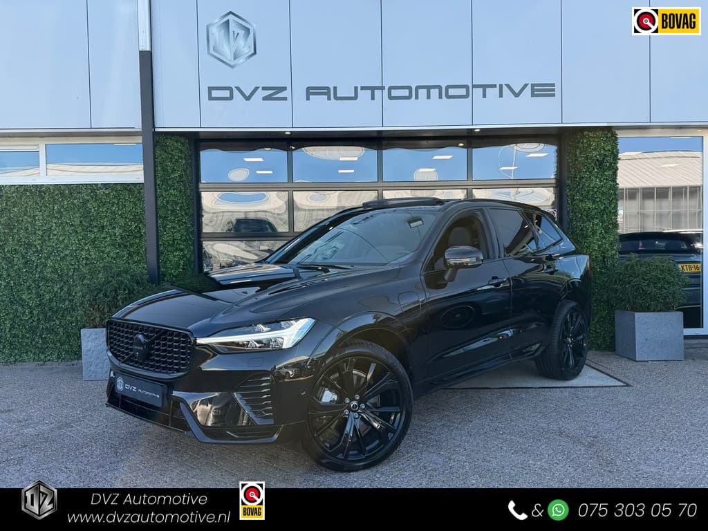 Volvo XC60 2.0 T6 PHEV 350PK AWD Plus Black Edition | SOH 100% | Pano | H/K Sound | Memory | BTW — foto 1 van 25