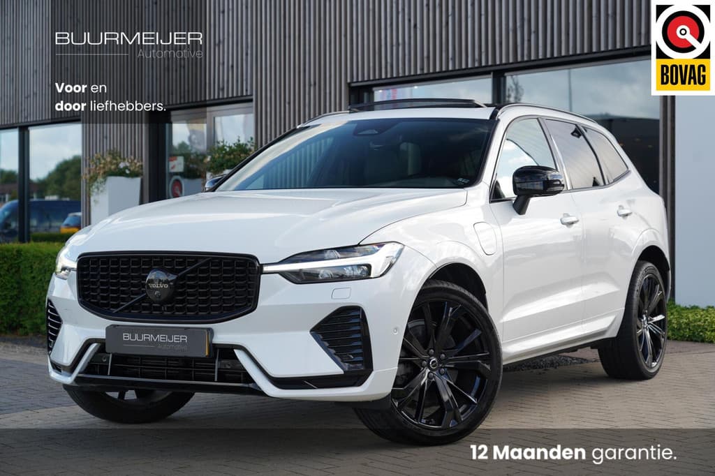 Volvo XC60 2.0 T6 Plug-in hybrid AWD Plus Dark Long Range | SOH 100% | Harman Kardon | Adaptieve cruise control | Schuif/kanteldak | Stoel en stuurwielverwarming | Black Pakket | 21 inch | Schuif/kanteldak | Dealer onderhouden | — foto 1 van 25