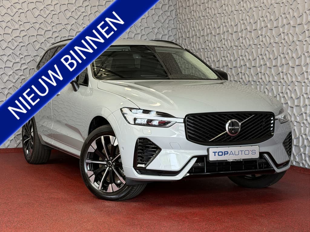 Volvo XC60 2.0 T8 455PK AWD PLUS DARK NIEUWE AUTO HARMAN KARDON 360.CAM STOEL/STUUR VERW LEER — foto 1 van 25