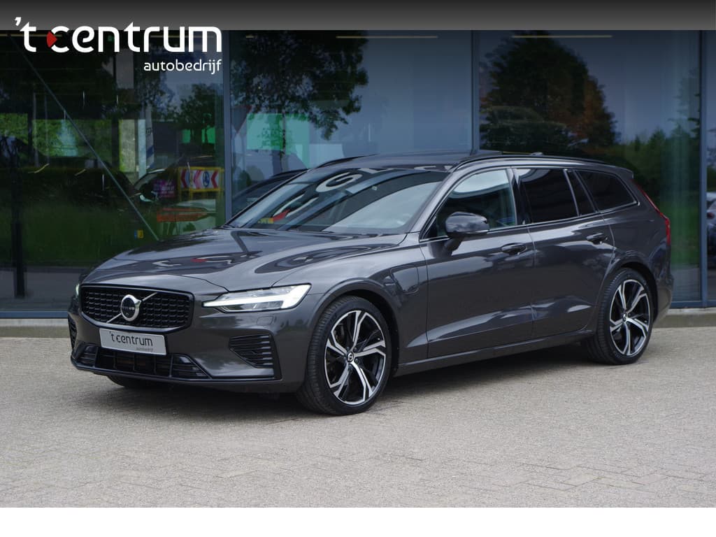 Volvo V60 2.0 T8 Plug-in Hybrid 456 PK AWD Ultimate Dark, Panoramadak, H/K Sound, 360 Camera — foto 1 van 25