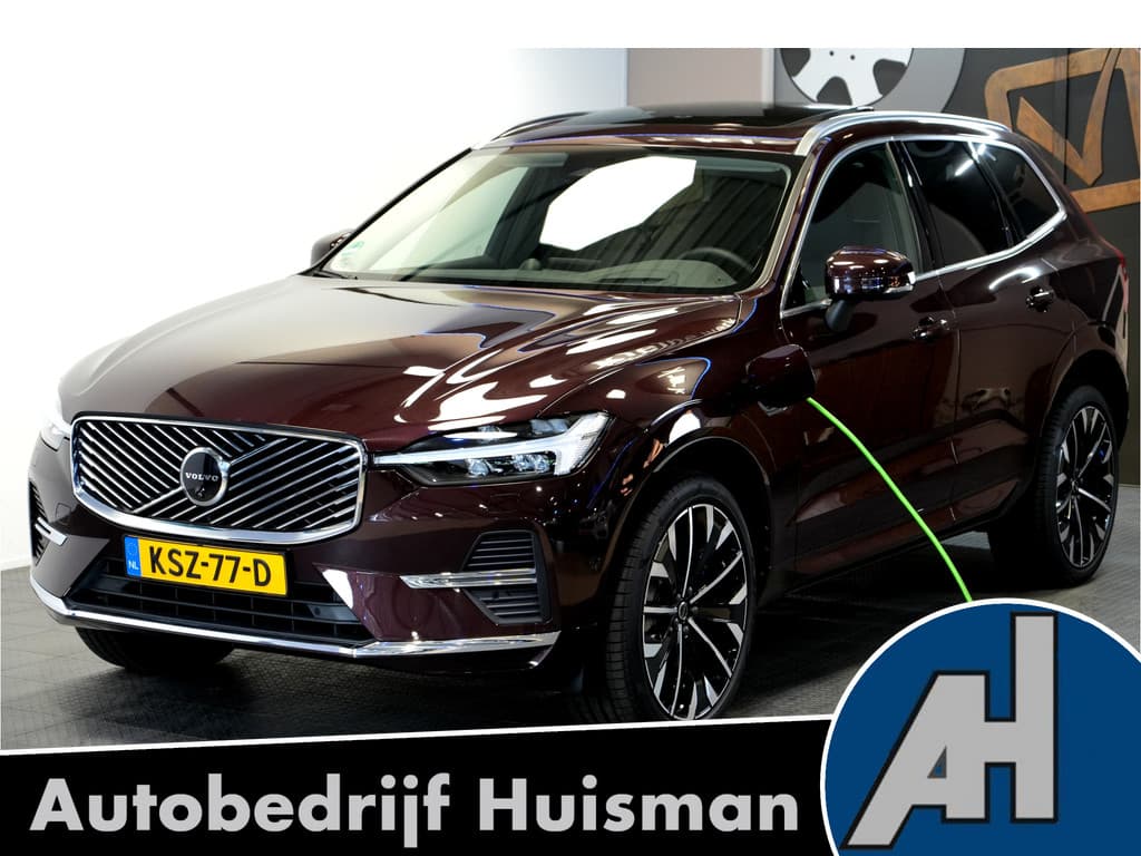 Volvo XC60 2.0 T6 AWD 335kW/399pk Aut8 Recharge Ultra Bright Executive LUCHTVERING + BOWERS&WILKINS + MATRIX LED + PANORAMADAK + BLIS + HEAD-UP + PILOT ASSIST + STOELVERWARMING/-VENTILATIE/-MASSAGE + ADAPT.CRUISE + 360 CAMERA + STUURVERWARMING + 21" LM-VELGEN! — foto 1 van 25