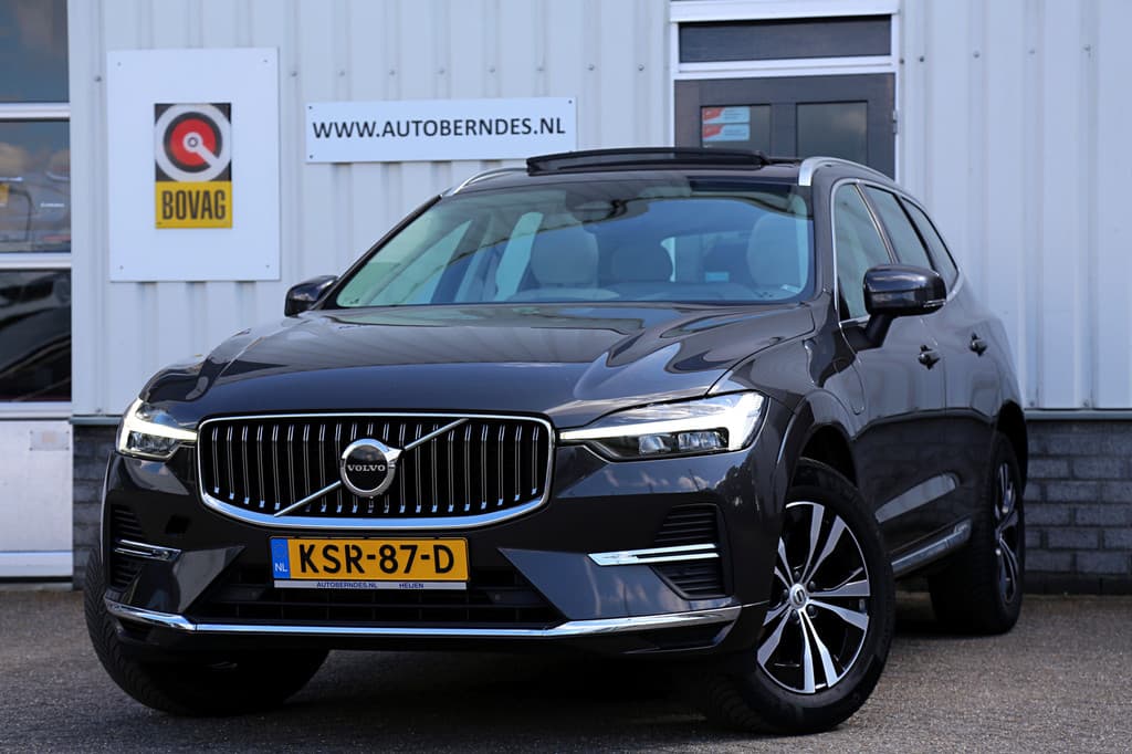 Volvo XC60 2.0 T6 Plug-in hybrid AWD Longe Range*Perfect Volvo Onderh.*Leder/Pano/Camera/Keyless Entry+Go/Elek. Klep/LED/DAB/Rijstrook/Parkeersens.V+A/18 inch LM* — foto 1 van 25