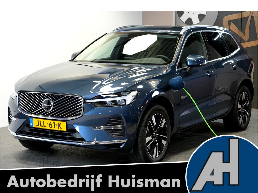 Volvo XC60 2.0 T6 AWD 293kW/399pk Aut8 Plug-in hybrid AWD Plus Bright HARMAN/KARDON + EL.TREKHAAK + ADAPT.CRUISE + SPORTSTOELEN + 360 CAMERA + STOELVERWARMING V&A + STUURVERWARMING + BLIS + EL.STOELEN MET MEMORY + PARKSENSOREN + 19” LM-VELGEN!! — foto 1 van 25