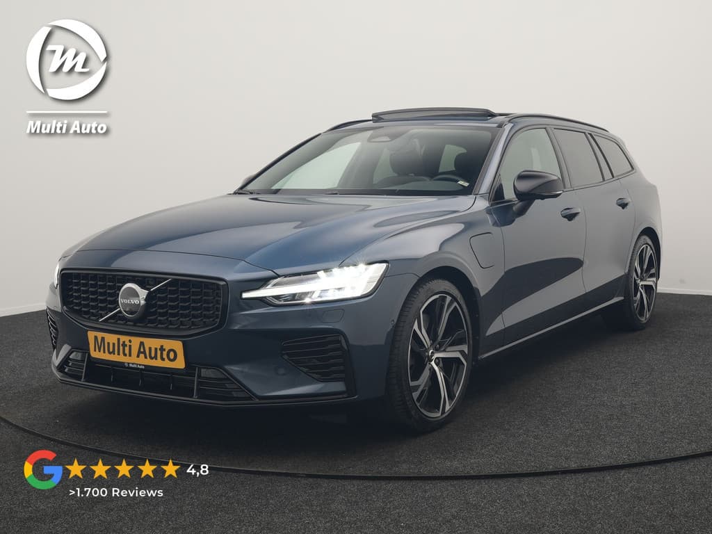 Volvo V60 T6 AWD Plus Dark Long Range PHEV 350pk Dealer O.H — foto 1 van 25
