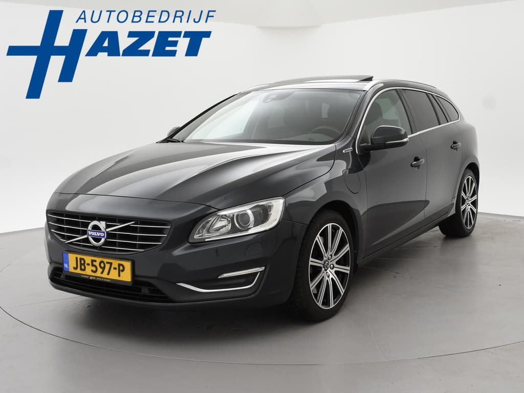 Volvo V60 2.4 D6 TWIN ENGINE SUMMUM EURO 6 + SCHUIFDAK