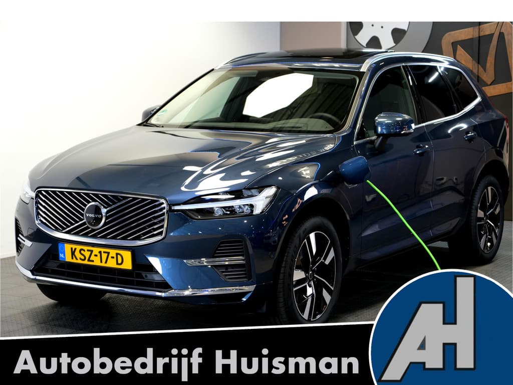 Volvo XC60 2.0 T6 AWD 293kW/399pk Aut8 Plug-in hybrid Plus Bright PANORAMADAK + HARMAN/KARDON + 360 CAMERA + HEAD-UP + BLIS + LANE ASSIST + STOEL-&STUURVERWARMING + ADAPT.CRUISE + PILOT ASSIST + MATRIX LED + KEYLESS ENTRY&GO + PARKSENSOREN V&A + 19" LM-VELGEN!! — foto 1 van 25