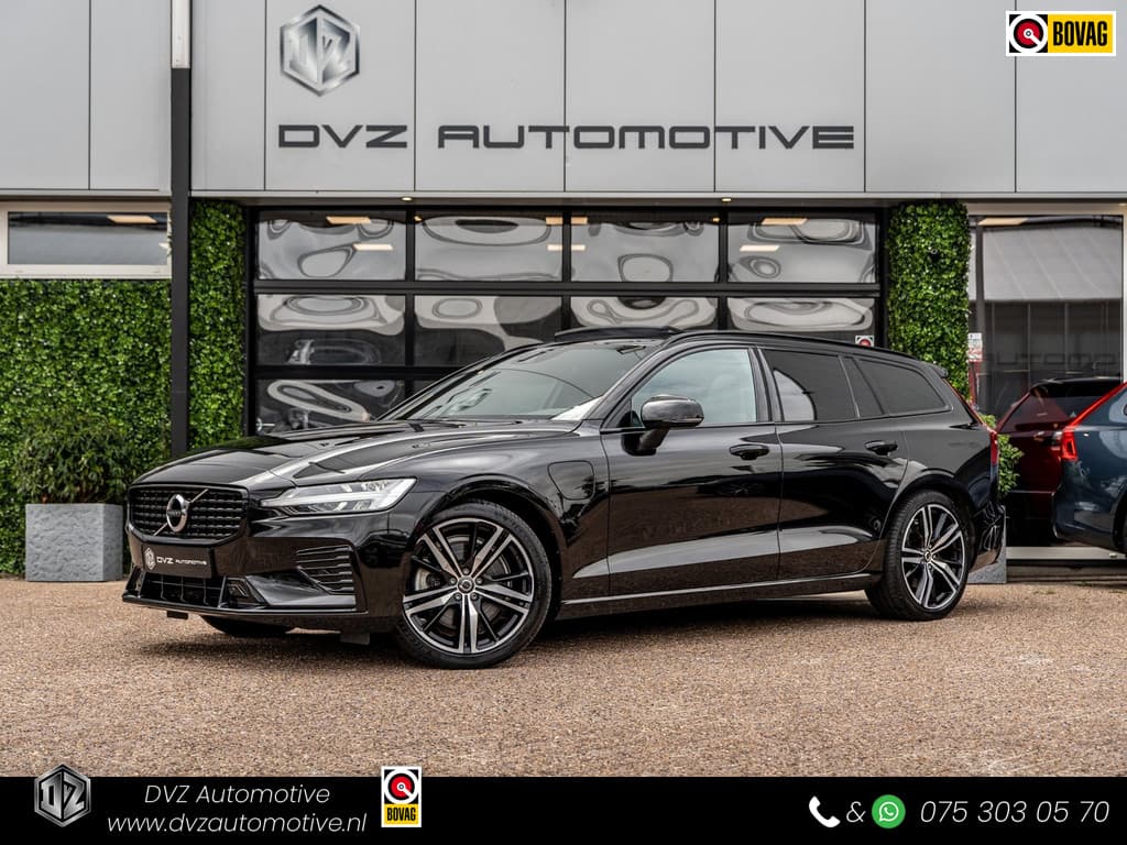 Volvo V60 2.0 T8 Recharge AWD R-Design 455 PK | Pano | 1e Eig. | SOH 96 % | — foto 1 van 25