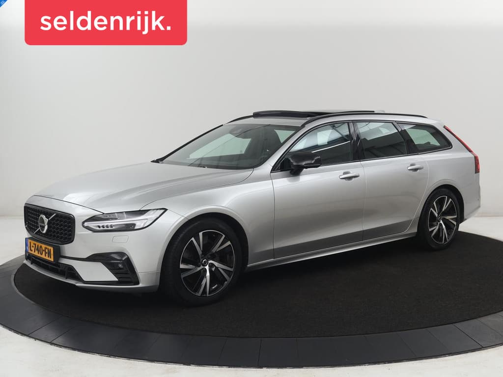 Volvo V90 2.0 B4 R-Design | Panoramadak | Leder | Stuur/stoelverwarming | — foto 1 van 25