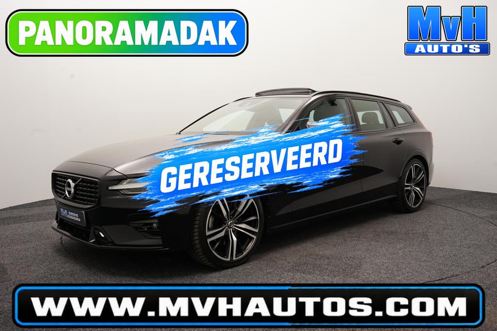 Volvo V60 2.0 B3 R-Design|PANO|STOEL/STUUR.VERW|AUTO.PILOT — foto 1 van 25