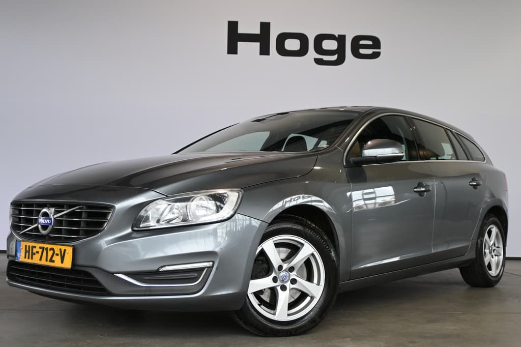 Volvo V60 2.0 D3 Summum Business Automaat Clima Cruise control Leder Navigatie PDC Trekhaak Stoelverwarming 100% Onderhouden! Inruil Mogelijk!