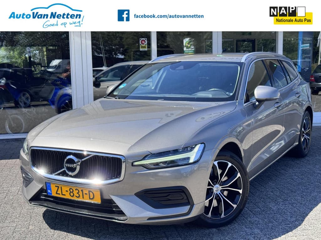 Volvo V60 2.0 D4 190pk Automaat,Momentum Pro,Leder,Led,Gr.Navi,Lmv,Pdc,