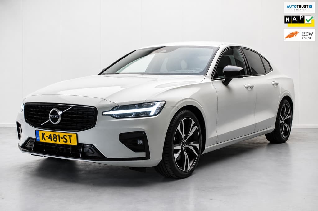 Volvo S60 2.0 B3 R-Design Black Pack NL-auto [ Massage Stoelkoeling/verwarming Harman-Kardon Nappa Memory Pilot Assist DAB ] — foto 1 van 25