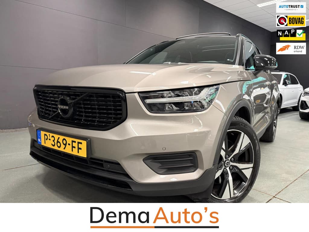Volvo XC40 1.5 T4 Recharge R-Design BLACK-EDITION SOH-TEST/ PANO/H&K/NAVI/CAM/DAB/CARPLAY/M-STOELEN/// — foto 1 van 25