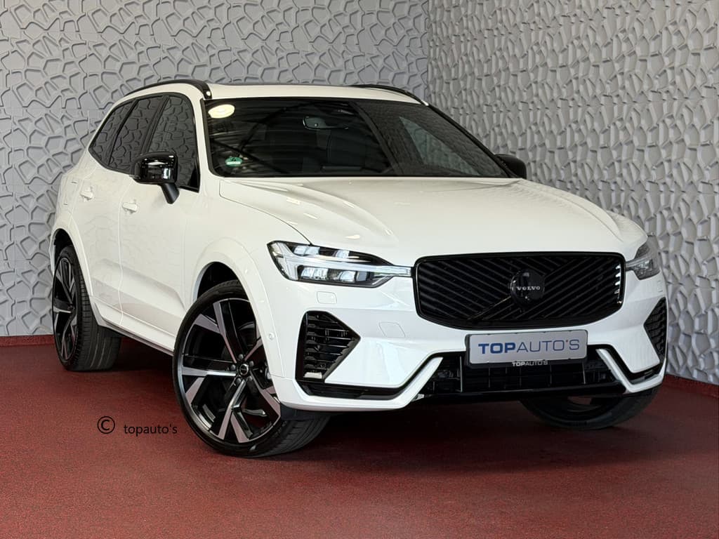 Volvo XC60 2.0 T8 456PK AWD ULTRA BLACK EDITION STOEL/STUUR.VER. 22''LMV PANO HEADUP HARMAN KARDON — foto 1 van 25