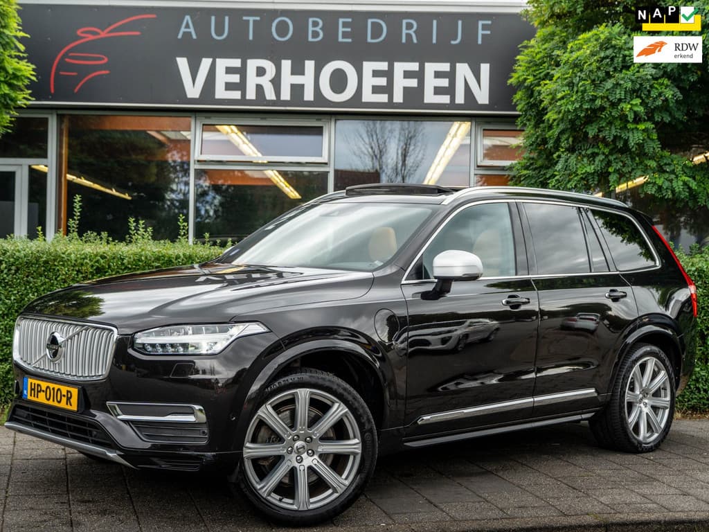Volvo XC90 2.0 T8 Twin Engine AWD Inscription | 7 PERS | PANORAMADAK | 360 CAMERA | LUCHTVERING | TREKHAAK | APPLE CARPLAY |BOMVOL