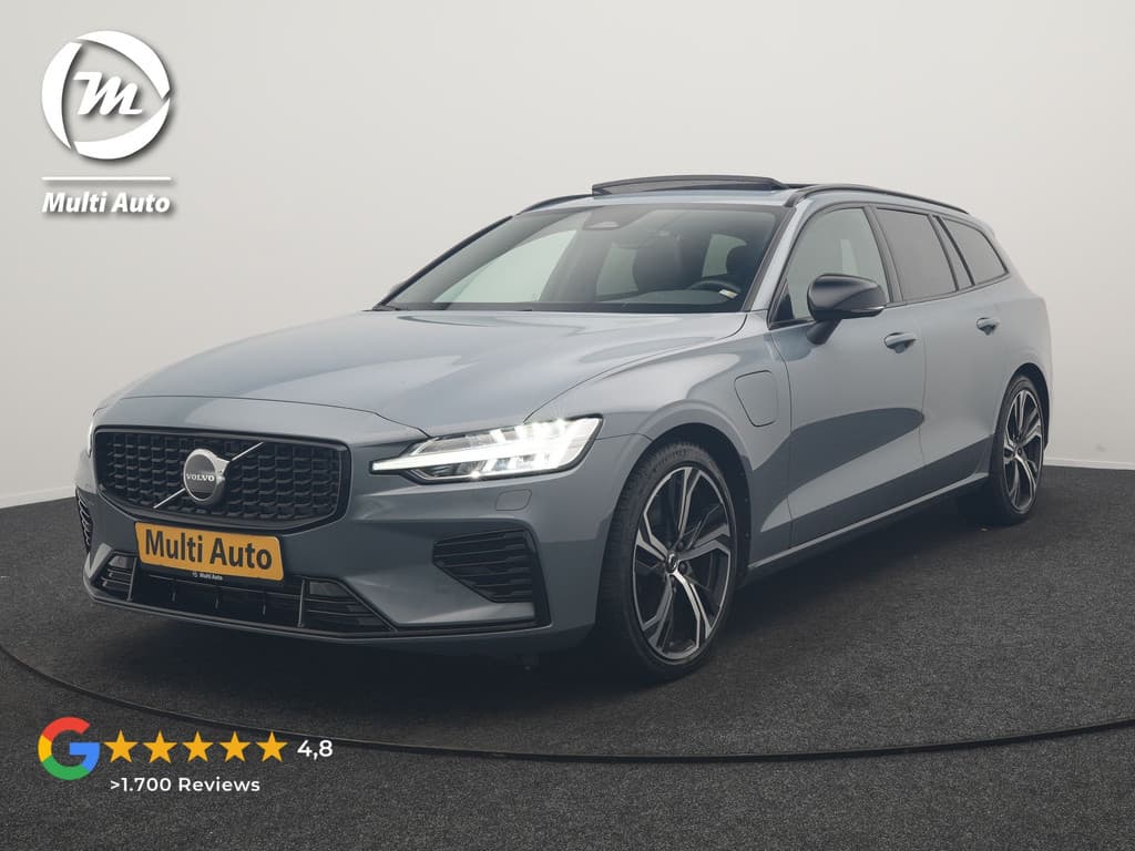 Volvo V60 T6 AWD Plus Dark Long Range PHEV 350pk Dealer O.H — foto 1 van 25