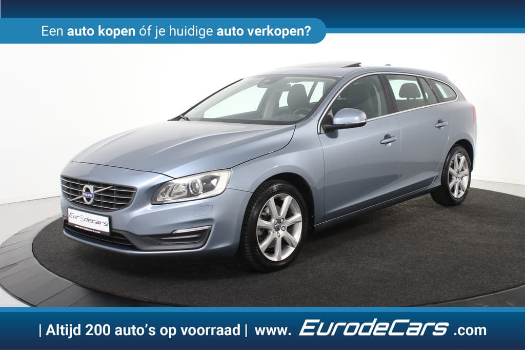 Volvo V60 1.5 T3 Polar+ *Leer*Navigatie*Schuifdak*Stoelverwarming*
